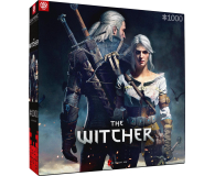 GOOD LOOT Gaming Puzzle: The Witcher (Wiedźmin): Geralt & Ciri Puzzles 1000 - 1068692 - zdjęcie 2